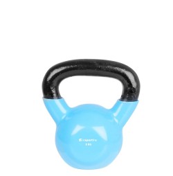 Gantera vinil inSPORTline Kettlebell 8 kg