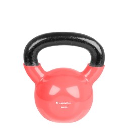 Gantera vinil inSPORTline Kettlebell 14 kg