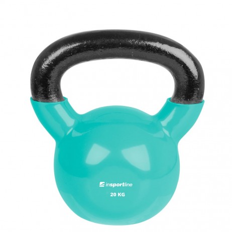 Gantera vinil inSPORTline Kettlebell 20 kg