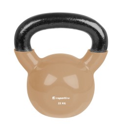 Gantera vinil inSPORTline Kettlebell 22 kg