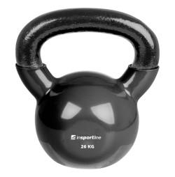 Gantera vinil inSPORTline Kettlebell 26 kg