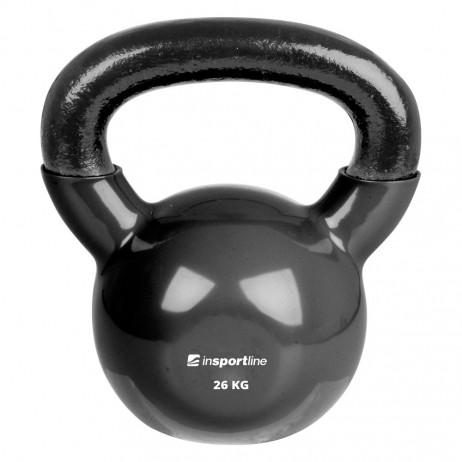 Gantera vinil inSPORTline Kettlebell 26 kg