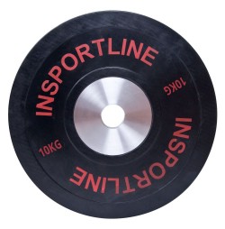 Greutate cauciucata inSPORTline Bumper Plate 10kg