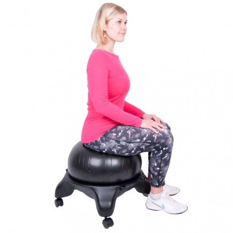 Scaun cu minge aerobic inSPORTline G-Chair Basic 