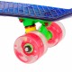 Penny board WORKER Transpy 400 22'' cu roti iluminate