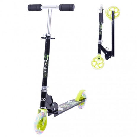 Trotineta WORKER PitBul Pro Led 145 mm-cu roti iluminate