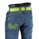 Pantaloni Moto Jeans Femei W-TEC Ekscita