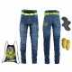 Pantaloni Moto Jeans Femei W-TEC Ekscita