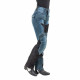 Pantaloni Moto Femei Jeans W-TEC Bolftyna