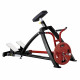 Standing Pull Down/Rowing Machine Steelflex Plateload Line PLSR - Black-Red