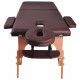 Masă din lemn pentru masaj inSPORTline Taisage, pliabilă