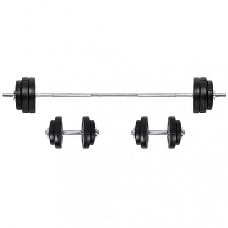 Set Haltera si Gantere inSPORTline BS08 3-50kg