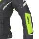 Geaca Moto Femei W-Tec Brandon Negru/Galben