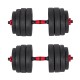 Set Haltera si Gantere Ciment inSPORTline CEMBER 40KG