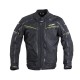 Geaca Moto Barbati W-TEC Progair Negru/Galben Florescent