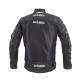 Geaca Moto Barbati W-TEC Progair Negru/Galben Florescent