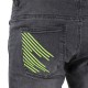 Pantaloni Moto Barbati Jeans W-TEC Leonard Negru