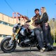 Geaca Moto Barbati Piele W-TEC Retro Maro/Bej
