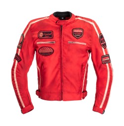 Geaca Moto Barbati W-TEC Patriot Red