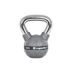 Gantera Kettlebell cauciucata inSPORTline PU 6 kg