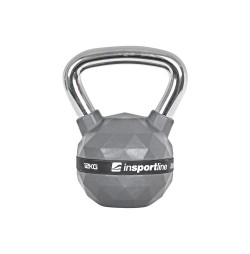 Gantera Kettlebell cauciucata inSPORTline PU 12 kg