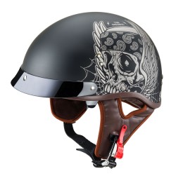 Casca Moto W-TEC Longroad-Wings Skull