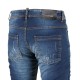 Pantaloni Moto Barbati Jeans W-TEC Feeldy Albastru