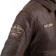 Geaca Moto Piele pentru Barbati W-TEC Black Heart Bomber