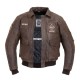 Geaca Moto Piele pentru Barbati W-TEC Black Heart Bomber