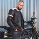 Geaca Moto Piele pentru Barbati W-TEC Hellsto