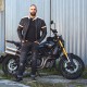 Geaca Moto Piele pentru Barbati W-TEC Hellsto