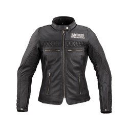 Geaca Moto Piele pentru Femei W-TEC Balck Heart Raptura