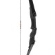 Arc recurve inSPORTline Steepchuck 28 lbs - Negru