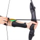 Arc recurve inSPORTline Steepchuck 28 lbs - Negru