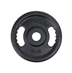 Disc Greutate fier inSPORTline Castblack OL 10kg/50mm