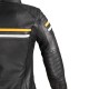 Geaca Moto Femei Piele W-TEC Stripe Lady Negru