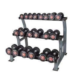 Set de gantere pentru o singură mână inSPORTline Profi 2 x 2-20 kg