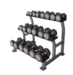 Set gantere inSPORTline Profi CPU 2 x 2,5-25 kg