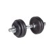 Set de gantere inSPORTline Castblack 160 + 40/30 mm 80 kg