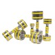 Set de gantere inSPORTline Yellsteel 2 x 2-12 kg