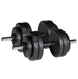 Set de gantere inSPORTline CEM 2 x 12.5 KG