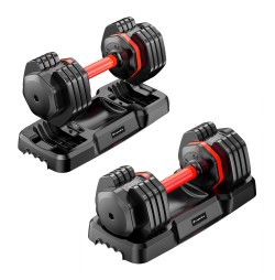 Set Gantere Reglabile inSPORTline DuraBell 2 x 6.5 – 24.5 kg