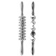 Stainless Steel Therapy Massage Set inSPORTline Janko Set
