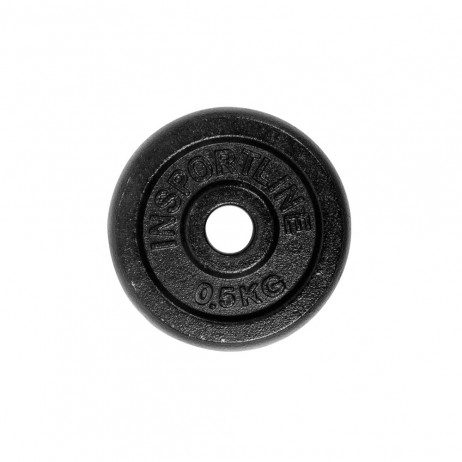 Disc greutate din fonta inSPORTline CastCzech 0.5 kg/ 30 mm