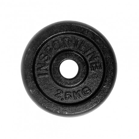 Disc greutate din fonta inSPORTline CastCzech 1.25 kg/ 30 mm