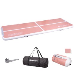 Saltea gonflabila gimnastica inSPORTline Airstunt 300 x 100 x 10 cm, Gri