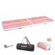 Saltea gonflabila gimnastica inSPORTline Airstunt 500 x 100 x 10 cm, Alb