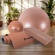 Set Yoga inSPORTline Mocha Mousse