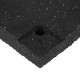 Covor cauciucat inSPORTline Proteko Plus Dot 100 x 100 x 2 cm
