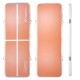 Saltea gimnastica gonflabila inSPORTline Airstunt 400 x 100 x 10 cm, Mocha Mousse